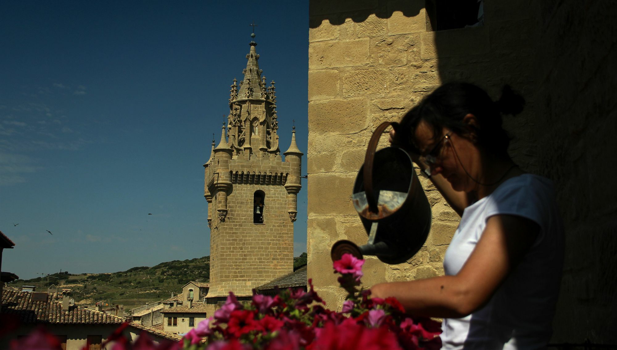 Posada De Uncastillo Buitenkant foto